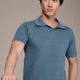 French Connection Polo Collar Bio Finish T-shirt-picture-46