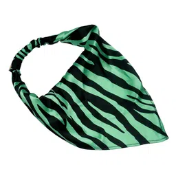 hair drama co. HAIR DRAMA COMPANY Women Black & Green Hairband image 3