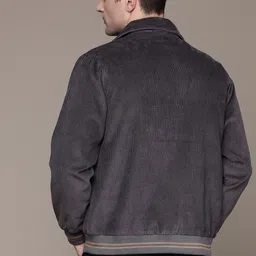 The Roadster Lifestyle Co. Solid Pure Cotton Corduroy Tailored Jacket image 3