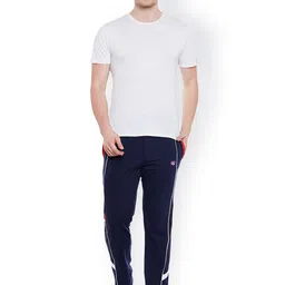 mack jonney VIMAL Men Navy Blue Solid Lounge Pants image 5