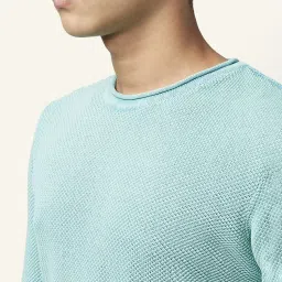 Coolsters by Pantaloons Kids Blue Regular Fit Full Sleeves Sweater image 5