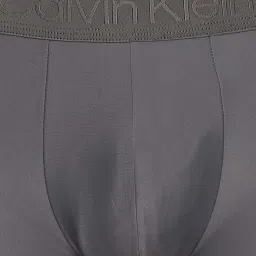 Calvin Klein Casper Blue Relaxed Fit Logo Printed Trunks image 5