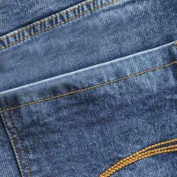 Melon by PlusS Blue Regular Fit Plus Size Jeans image 5