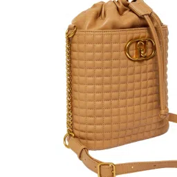 LIU JO Cammello Quilted Medium Bucket Bag image 5