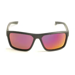 Opium Red Polarised and UV Protected Lens Square Sunglasses for men image 2