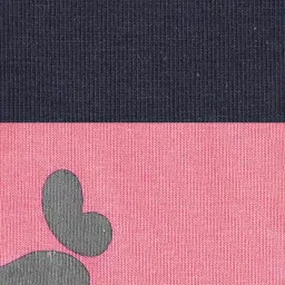 Pantaloons Junior Pink & Navy Printed Leggings (Pack of 2) image 5