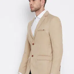 Crimsoune Club Beige Slim Fit Blazer image 3
