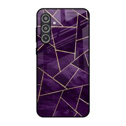 QRIOH Unisex Geometric Printed Samsung Galaxy A56 5G Purple Back Case Mobile Accessories-picture-12