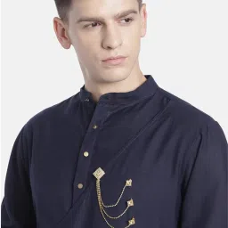 Peora Gold Plated Indian Traditional Ethnic Designer Brooch for Men image 2