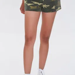 Forever 21 Multicolor Camo Print Shorts-picture-37