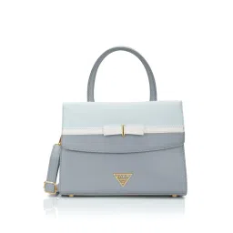 lavie signature Lavie Lite Blue Color Block Satchel Handbag image 2