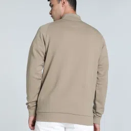Puma Beige Regular Fit Sports Jacket image 2