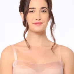 Wacoal Beige Under Wired Padded Seamless Bra image 1