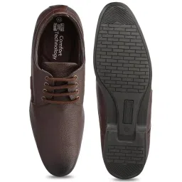 Red Chief Men's Dark Brown Derby Shoes image 5