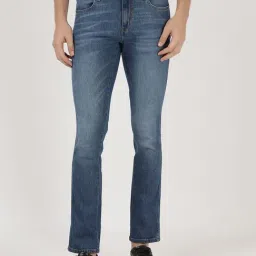 Wrangler Blue Cotton Slim Fit Jeans-picture-17
