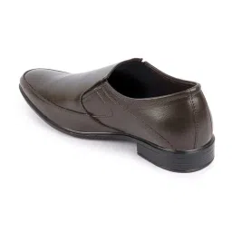 Fausto Men's Brown Formal Loafers image 5