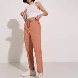 Honey By Pantaloons Nude Mid Rise Pants image 5