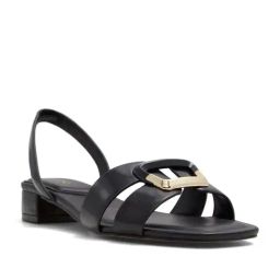 Aldo Women's ALAMAENDAR Black Sling Back Sandals-picture-16