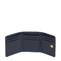 Tommy Hilfiger Navy Striped Tri-Fold Wallet for Women image 4