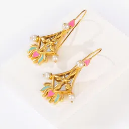 Shaya Iski Uski 18k Gold-Plated Brass Earrings image 5