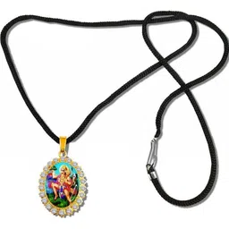 Utkarsh Oval Pendants with Chains image 5