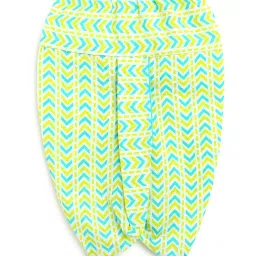 Campana Kids Green & Blue Cotton Printed Kurta Set image 5