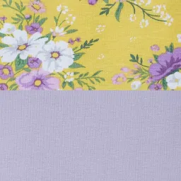 Pantaloons Junior Yellow & Blue Floral Print Leggings (Pack of 2) image 5