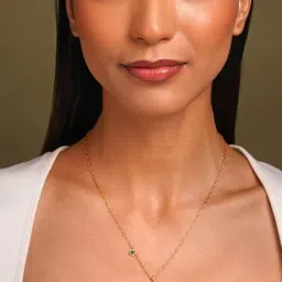 Jaypore Gold Lobster Claw Taurus Pendant image 3