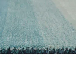 Presto Blue Wool Abstract Hand Tufted Carpet image 5