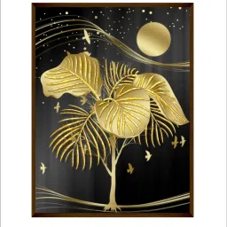 The Art House Abstract Multicolor Canvas Painting image 2