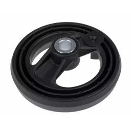 RS PRO Black Glass-Fibre Reinforced Technopolymer Hand Wheel, 126 mm diameter Model No 1612009 image 4