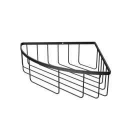 RN Stainless Steel Black Chrome Finish Bathroom Shelf, 9031B image 1