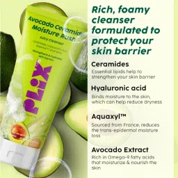 Plix Avocado Ceramide Moisture Rush - Cleanser & Cream image 5