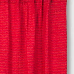 Fabindia Red Cotton Woven Curtain (5 ft)-image-97
