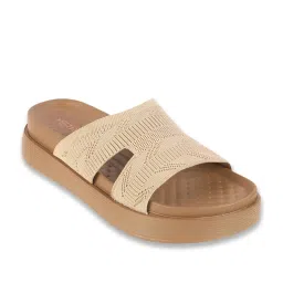 Metro Women's Beige Casual Sandals image 2