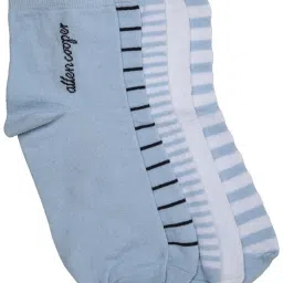 Allen Cooper Multicolor Socks - Pack of 5 image 1