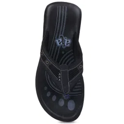 Aha by Liberty Men's Black Thong Sandals image 3