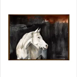 The Art House Abstract Multicolor Canvas Painting image 2