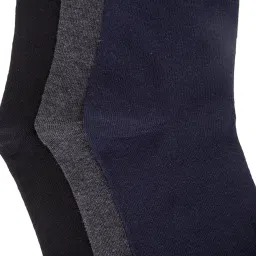 Allen Cooper Multicolor Socks - Pack of 3 image 3