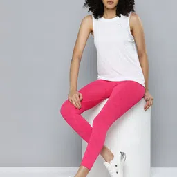 Puma Women Solid Evoknit 7/8 Cropped Tights image 4