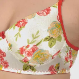 mod & shy Green Floral Lightly Padded Bra image 5