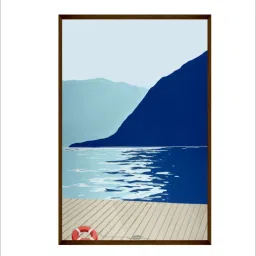 The Art House Abstract Multicolor Canvas Painting image 2