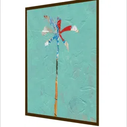 The Art House Abstract Multicolor Canvas Painting image 3