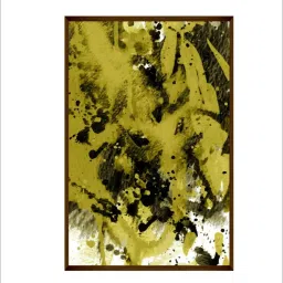 The Art House Abstract Multicolor Canvas Painting image 2