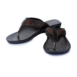 Aha by Liberty Men's Brown Thong Sandals image 5