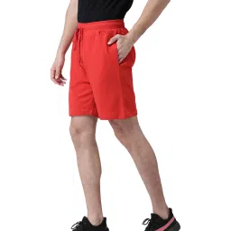 Club York Red Mid Rise Regular Fit Shorts image 3