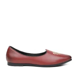 Bata Men's Maroon Casual Slip-Ons image 2
