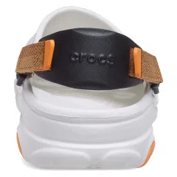 Crocs Men's Classic White Back Strap Clogs image 5