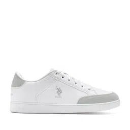 U.S. Polo Assn. Men's White Casual Sneakers-picture-39