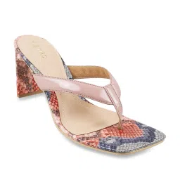 Metro Women's Pink Thong Sandals image 2